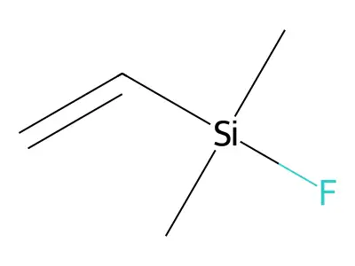 Vinyldimethylfluorosilane structure