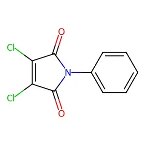 2,3-Dichloro-N-phenylmaleimide structure