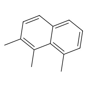 1,2,8-Trimethylnaphthalene structure