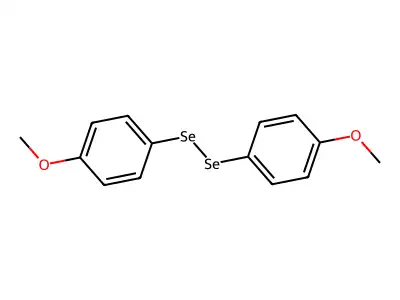 Diselenide, bis(4-methoxyphenyl) structure