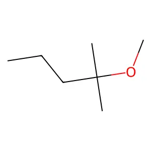 Pentane, 2-methoxy-2-methyl- structure