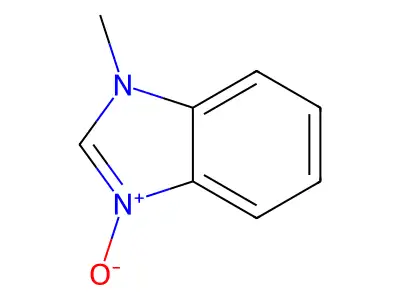 1-Methylbenzimidazole 3-oxide structure