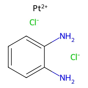 (SP-4-2)-(1,2-Benzenediamine-kappaN1,kappaN2)dichloroplatinum structure