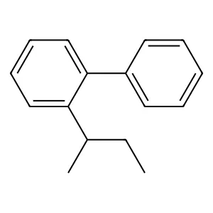 1,1'-Biphenyl, (1-methylpropyl)- structure