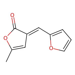 3-(2-Furylmethylidene)-5-methyl-furan-2-one structure