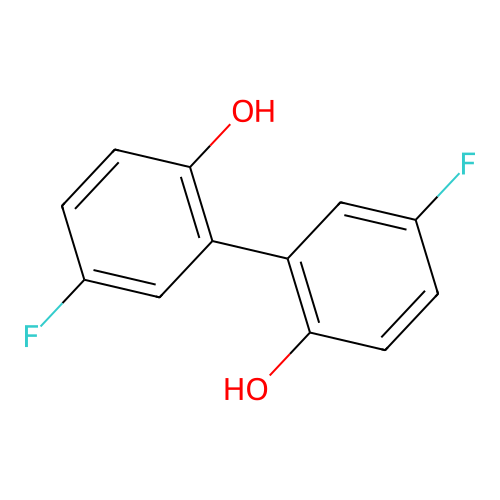 4-Fluoro-2-(5-fluoro-2-hydroxyphenyl)phenol structure