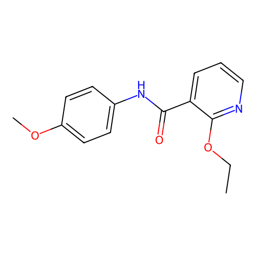 2-ethoxy-N-(4-methoxyphenyl)nicotinamide structure