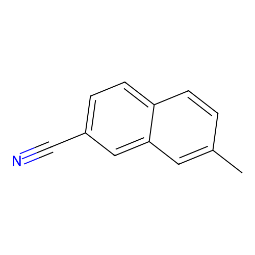 7-Methyl-2-naphthalenecarbonitrile structure