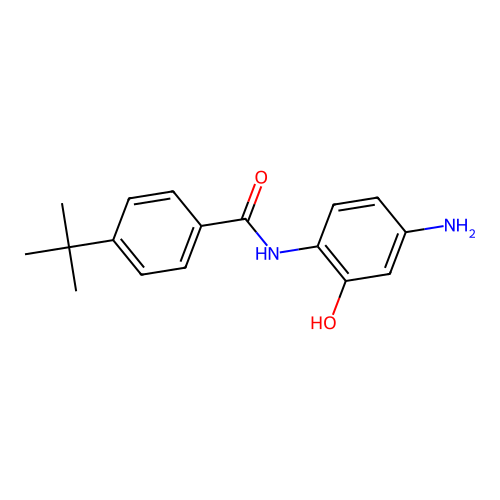 N-(4-amino-2-hydroxyphenyl)-4-tert-butylbenzamide structure