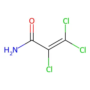 三氯丙烯酰胺 structure