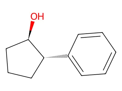 2-Phenylcyclopentan-1-ol structure