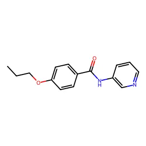 4-propoxy-N-pyridin-3-ylbenzamide structure