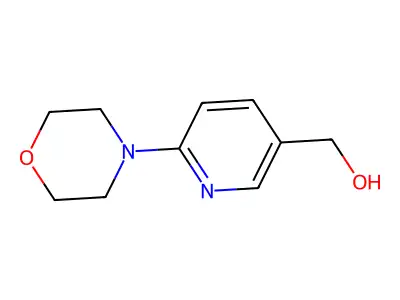 [6-(Morpholin-4-yl)pyridin-3-yl]methanol structure