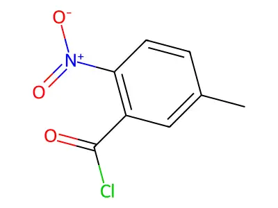 5-Methyl-2-nitrobenzoyl chloride structure
