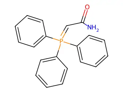 2-(三苯基亚磷酰亚基)乙酰胺 structure