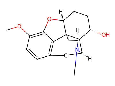 Dihydropseudocodeine structure