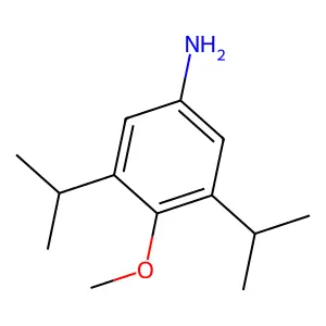 3,5-Diisopropyl-4-methoxy-phenylamine structure
