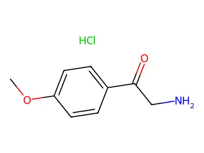 2-Amino-4'-methoxyacetophenone structure