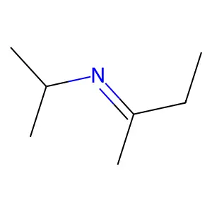 2-Propanamine, N-(1-methylpropylidene)- structure