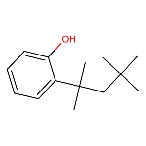tert-Octylphenol structure