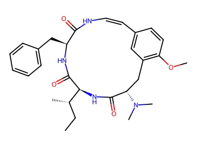 Mucronine A structure