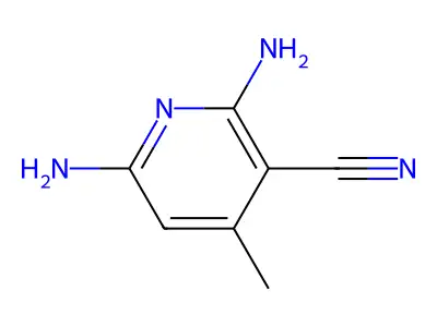 2,6-Diamino-4-methylnicotinonitrile structure