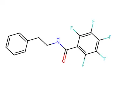 五氟苯甲酰基-N-苯乙胺 structure