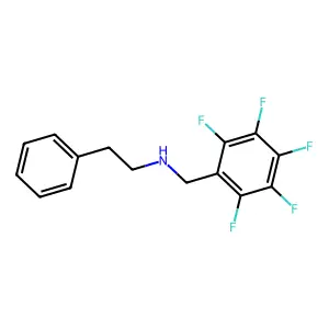 N-[(2,3,4,5,6-Pentafluorophenyl)methyl]benzeneethanamine structure