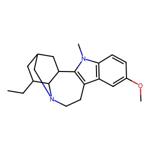 N-Methylibogaine structure