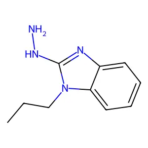 2-hydrazino-1-propyl-1H-benzimidazole structure