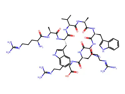 RAWVAWRNR structure