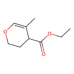 Ethyl 5-methyl-3,4-dihydro-2H-pyran-4-carboxylate structure