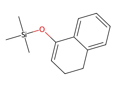 (3,4-Dihydro-1-naphthyloxy)trimethylsilane structure