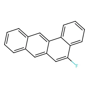 5-Fluorobenzo[a]anthracene structure