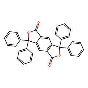3,3,7,7-Tetraphenylfuro[3,4-f][2]benzofuran-1,5-dione structure