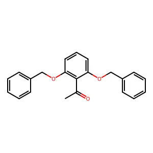 1-(2,6-Bis(benzyloxy)phenyl)ethanone structure