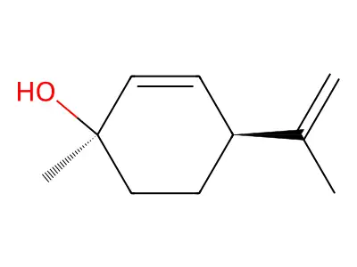trans-1-Methyl-4-(1-methylvinyl)cyclohex-2-en-1-ol structure
