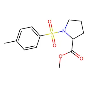 Methyl 1-(4-methylphenyl)sulfonylpyrrolidine-2-carboxylate structure