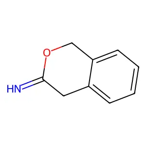3H-2-Benzopyran-3-imine, 1,4-dihydro- structure