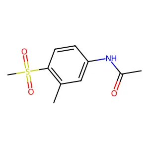 N-[3-Methyl-4-(methylsulfonyl)phenyl]acetamide structure