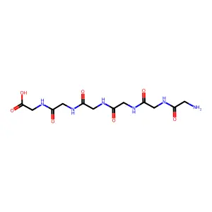 Hexaglycine structure