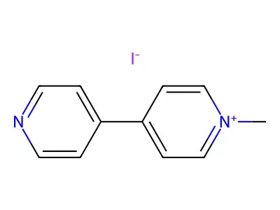 1-甲基-4,4'-联吡啶碘化物 structure
