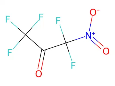 2-Propanone, 1,1,1,3,3-pentafluoro-3-nitro- structure