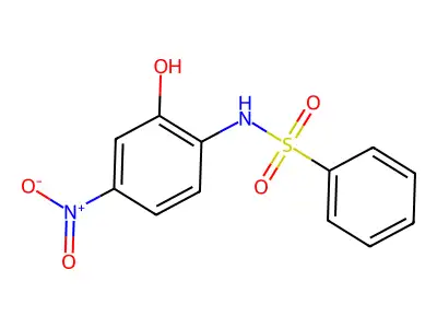 2'-Hydroxy-4'-nitrobenzenesulfonanilide structure