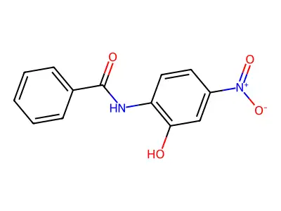 2'-Hydroxy-4'-nitrobenzanilide structure