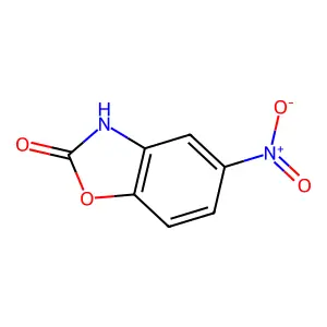 5-Nitro-2,3-dihydro-1,3-benzoxazol-2-one structure