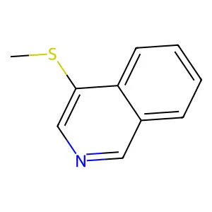 4-(Methylthio)isoquinoline structure