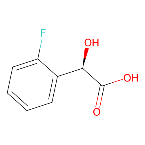 (R)-2-(2-Fluorophenyl)-2-hydroxyacetic acid structure