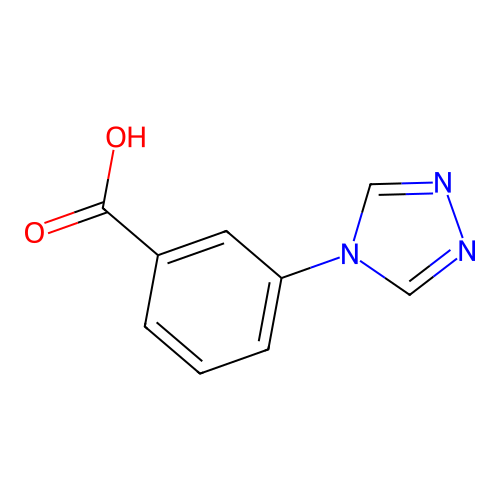 3-(4H-1,2,4-triazol-4-yl)benzoic acid structure