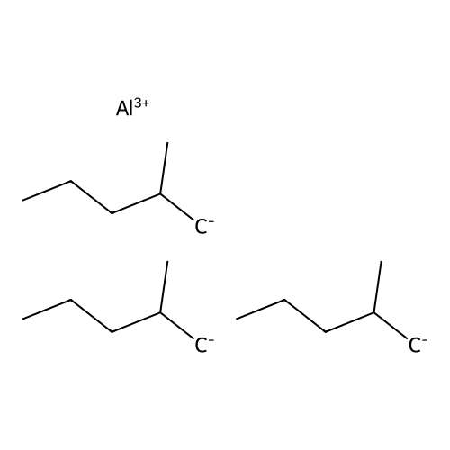 Aluminum tris(2-methanidylpentane) structure
